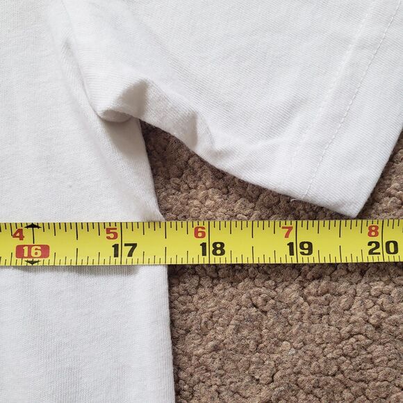 Boho Beautiful Anjali Eco Praying Hands Graphic T-shirt Soft Cotton White Size S - Picture 5 of 5